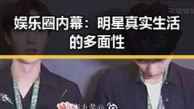 娱乐圈内幕：明星真实生活的多面性